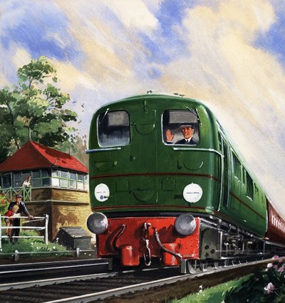 Le conducteur de train - English School