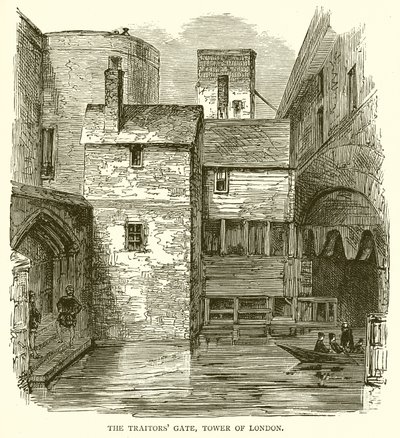 La porte des traîtres, Tour de Londres - English School