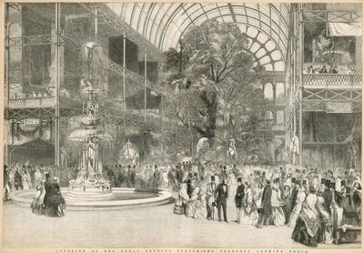 Le Transept, Regardant vers le Nord, Grande Exposition, 1851 - English School