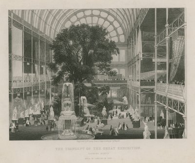 Le Transept de la Grande Exposition, regardant vers le nord - English School
