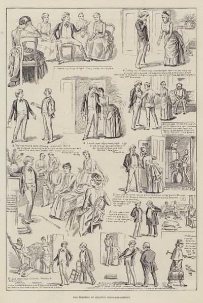 Les ennuis de la gestion de scène amateur - English School