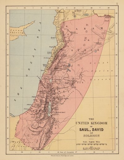 Le Royaume-Uni de Saül, David et Salomon - English School