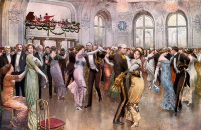 Bal de la Ligue de la Marine des États-Unis au Savoy - English School