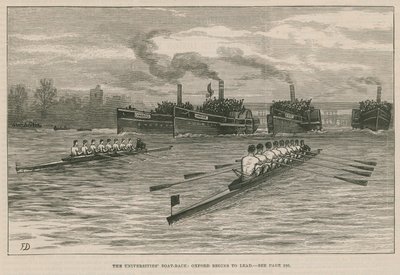 Course de bateaux des universités - English School