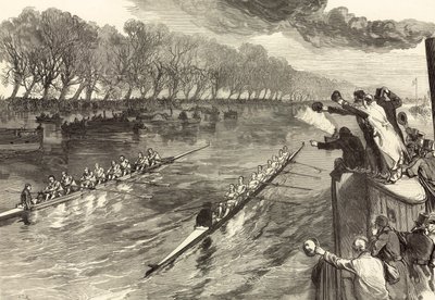 La course de bateaux universitaires à égalité - English School