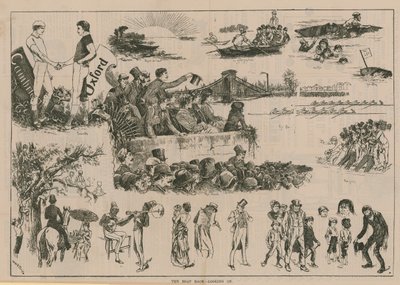 La course de bateaux de l