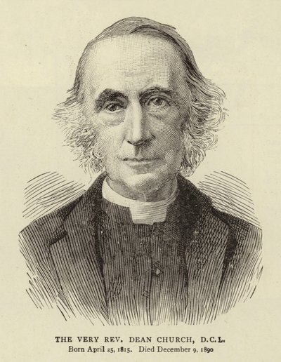 Le très révérend doyen Church, DCL - English School