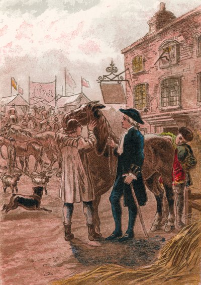 Le Vicaire vend son cheval - English School