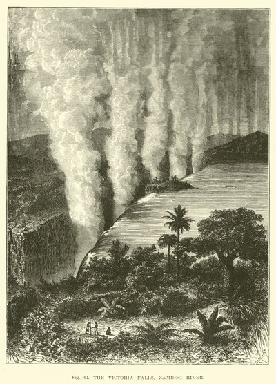 Les chutes Victoria, rivière Zambèze - English School