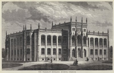 Le Musée Wallraf-Richartz, Cologne (gravure) - English School