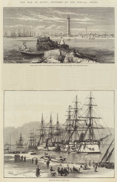 La guerre en Égypte (gravure) - English School