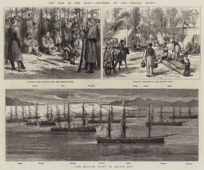 La guerre en Orient (gravure) - English School