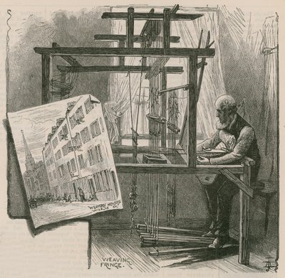 Les tisserands de Spitalfields - English School