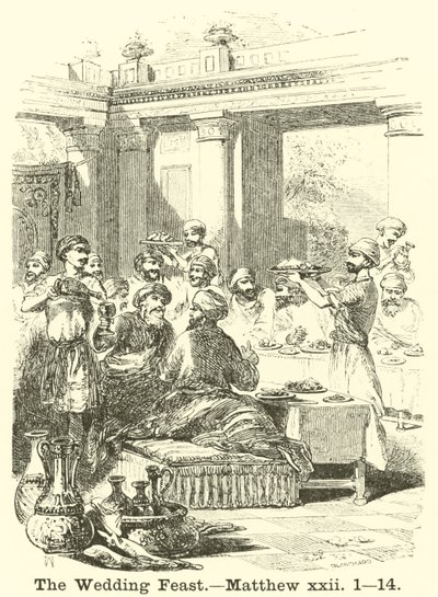 Le festin de noces, Matthieu, xxii, 1, 14 - English School