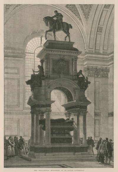 Monument de Wellington dans la cathédrale Saint-Paul - English School