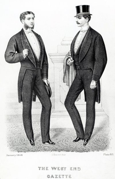 The West End Gazette, English Costumer, 1868 - English School