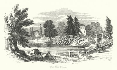 Le Pont de Wey (gravure) - English School