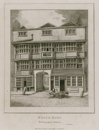 Le White Hart, Bishopsgate Street - English School