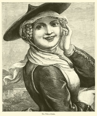 La Femme de Bath (gravure) - English School
