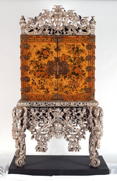 Le Cabinet de Witcombe, vers 1697 - English School