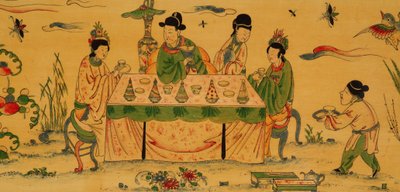 Le Cabinet de Witcombe, vers 1697 - English School