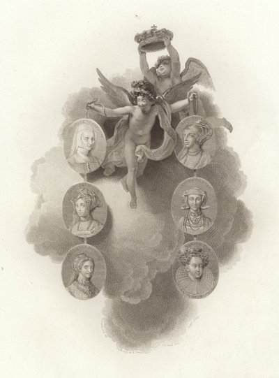 Les épouses du roi Henri VIII - English School