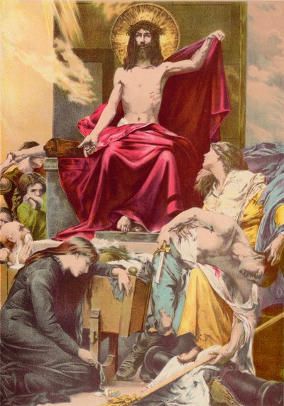 Les Douleurs du Monde déposées aux pieds de Jésus - English School