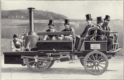 La voiture à vapeur Yarrow-Hilditch - English School