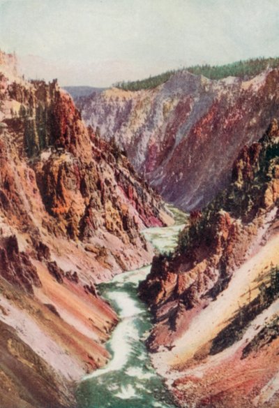 La rivière Yellowstone - English School