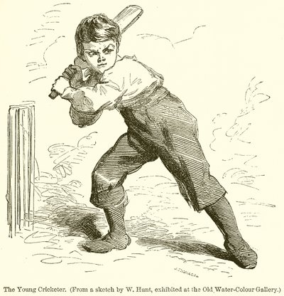 Le Jeune Joueur de Cricket - English School