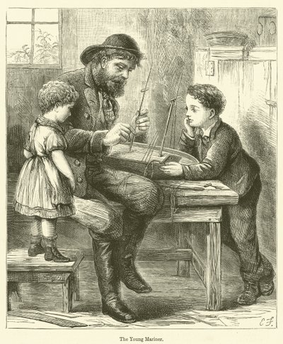 Le Jeune Marin (gravure) - English School
