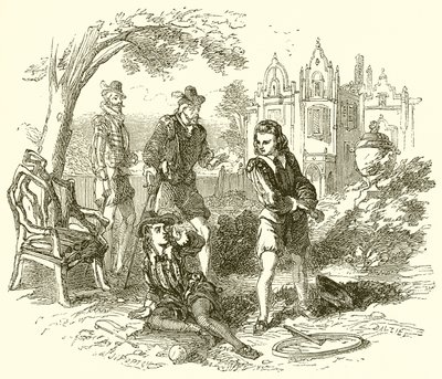 Le jeune Oliver Cromwell - English School