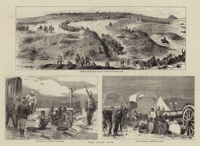 La guerre zouloue (gravure) - English School
