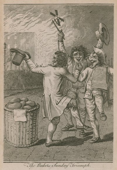 Le triomphe dominical du boulanger - English School