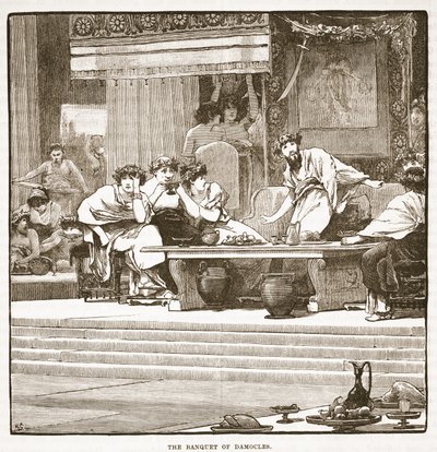 Le banquet de Damoclès - English School