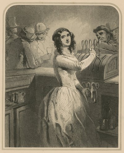 La barmaid - English School