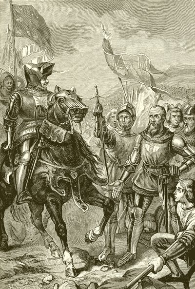 La bataille de Cocherel - English School