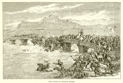 La bataille du pont de Stirling - English School