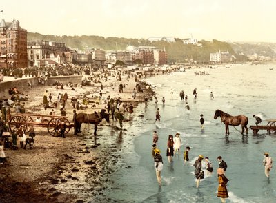 La plage, Douglas - English School