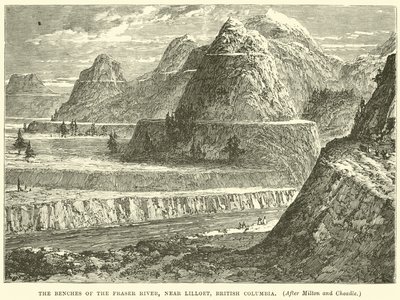 Les bancs de la rivière Fraser, près de Lilloet, Colombie-Britannique - English School