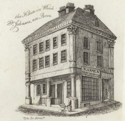 Le lieu de naissance du Dr Samuel Johnson - English School