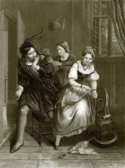 La mère aveugle - English School