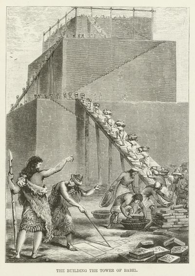 La construction de la tour de Babel - English School