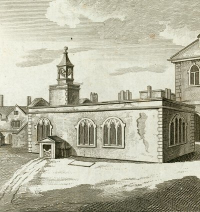 La chapelle dans la Tour de Londres - English School
