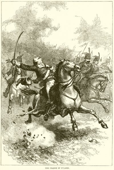 La charge de Pulaski - English School