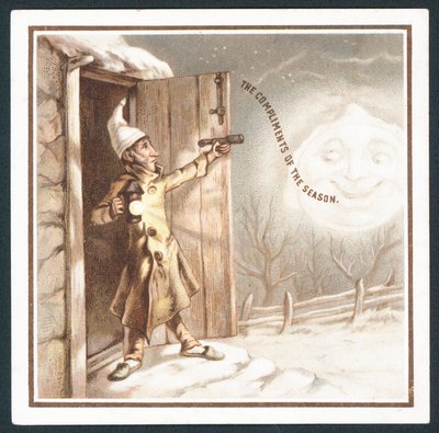 Les compliments de la saison - Carte de Noël - English School