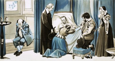 La mort de Don Quichotte - English School