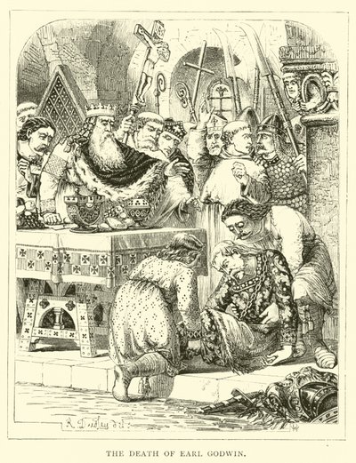 La mort du comte Godwin - English School