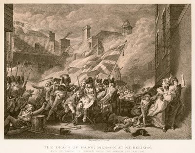 La mort du major Pierson à St. Heliers - English School