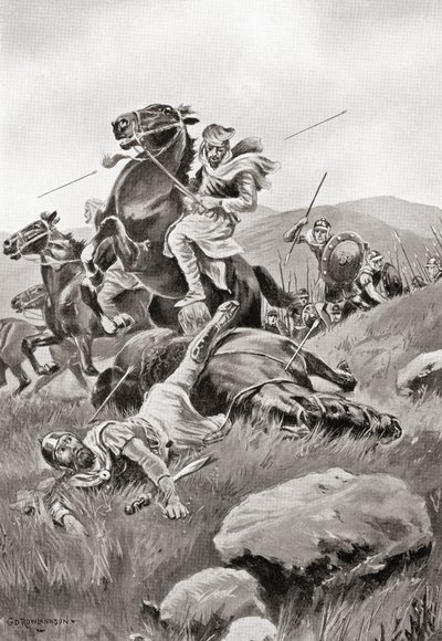 La mort de Masistius lors d
